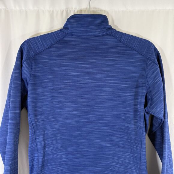 Kansas City Royals 2015 World Series Women's Medium Blue 1/4 Zip Take October - Picture 8 of 9